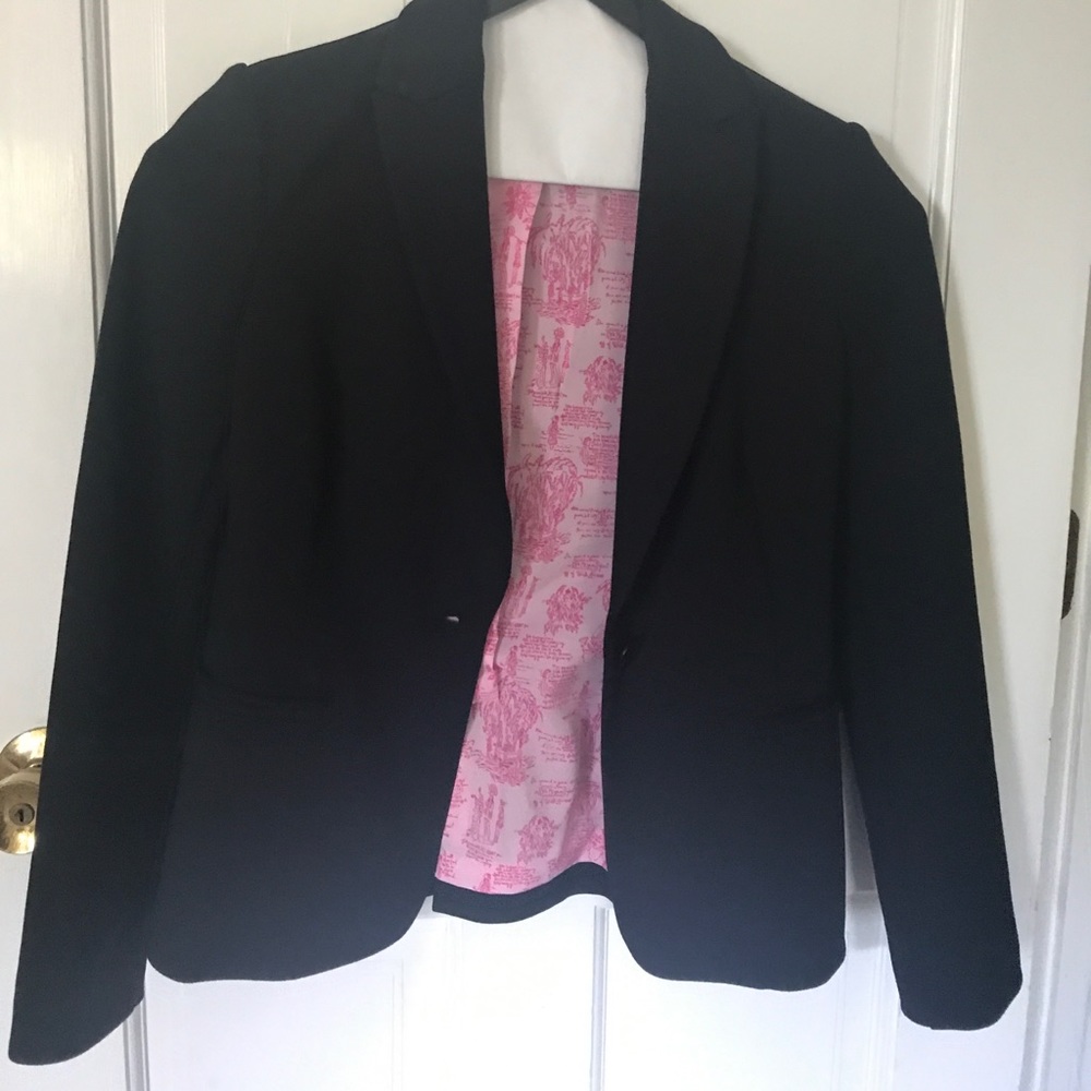 Lilly Pulitzer black blazer